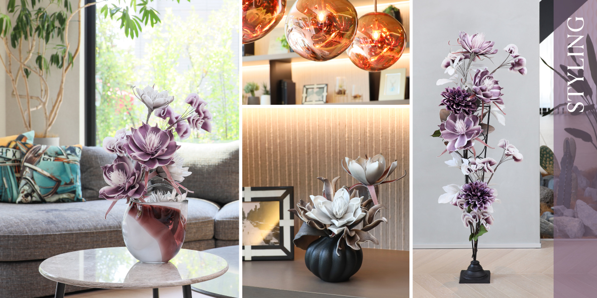 自然とアートが調和。グリーンフラワーで彩る上質空間