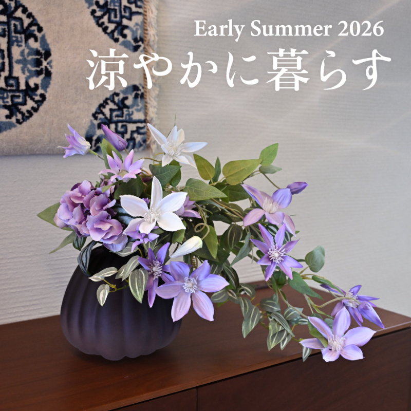 《新入荷》夏コレクション2026「涼やかに暮らす」