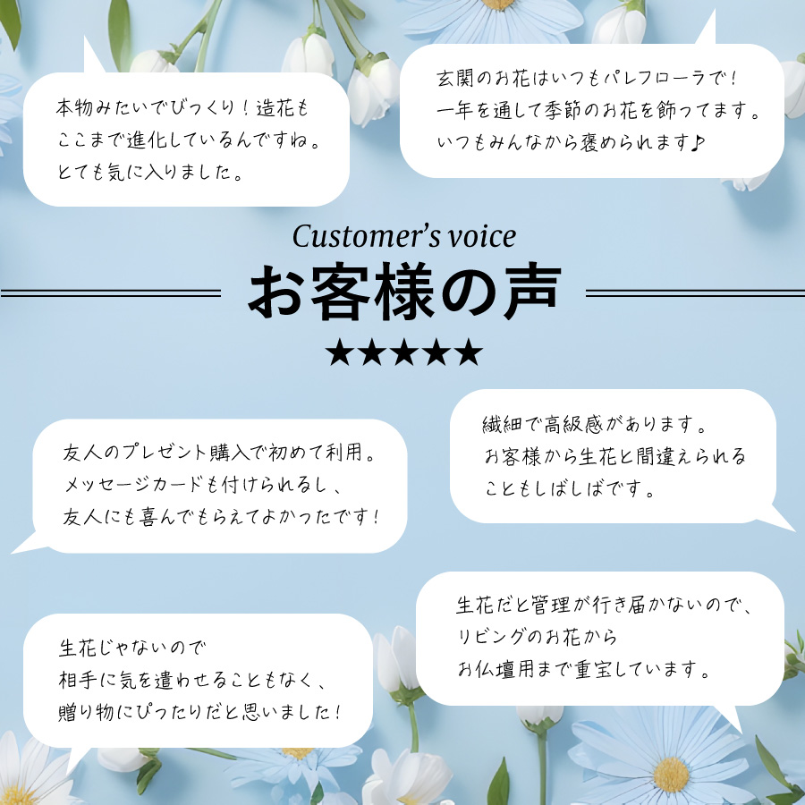 実際に買ってみてどうだった?お客様の声をご紹介!
