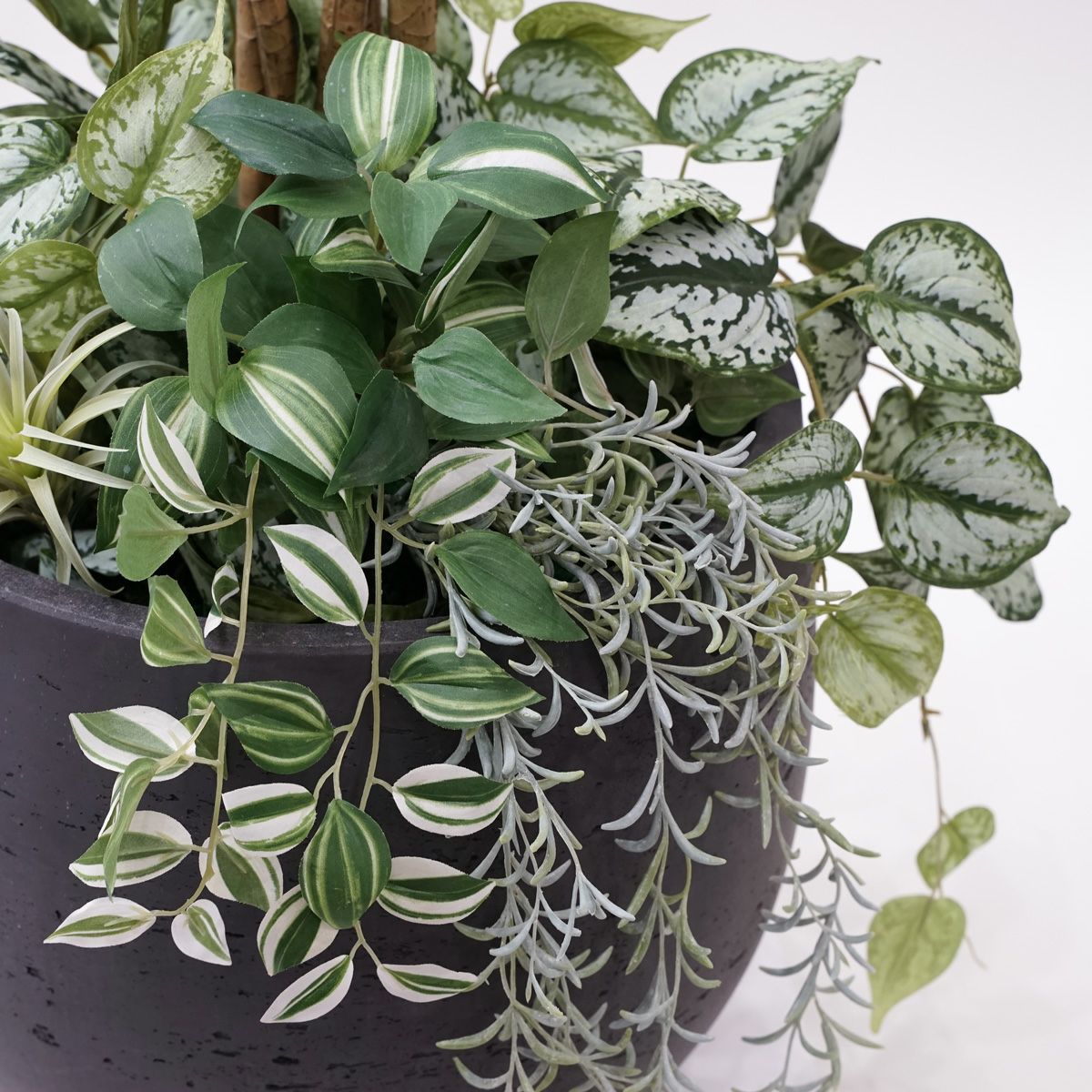 寄せ植え ユッカ フェイクグリーン [P-14F] BA 高さ160cm 観葉植物