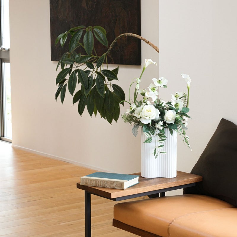 ホワイトローズ アレンジメント [24WH/GR02]