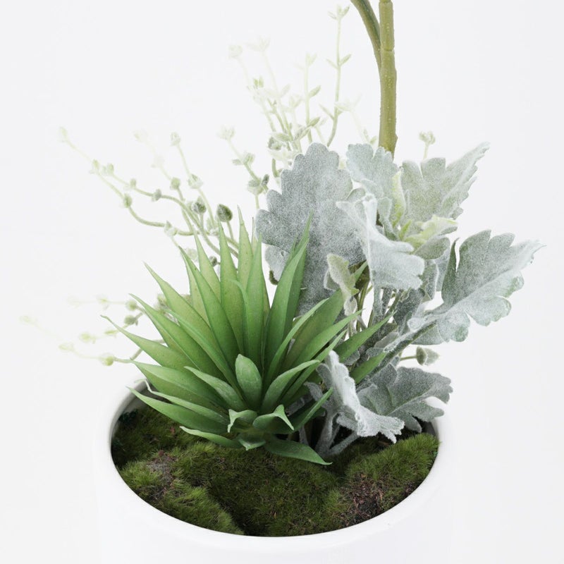 《オンライン限定》 フェイクグリーン 寄せ植え アレンジメント [WEB545]