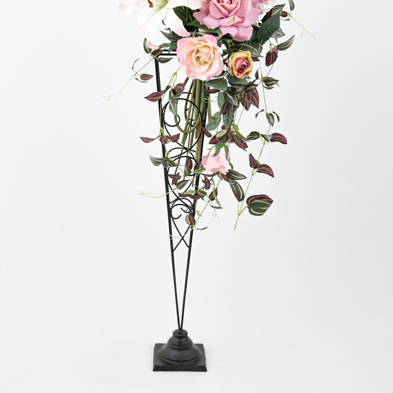 カサブランカリリー ピンクローズ アレンジメント [25PK01]