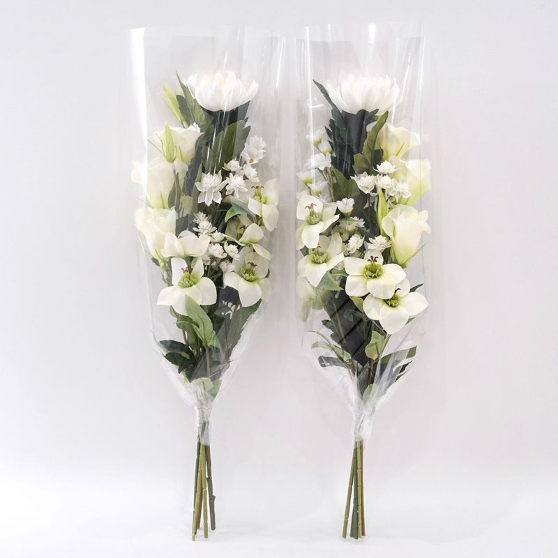 《オンライン限定》 お供え 仏壇 花束 2束セット 対 [WEB334B]