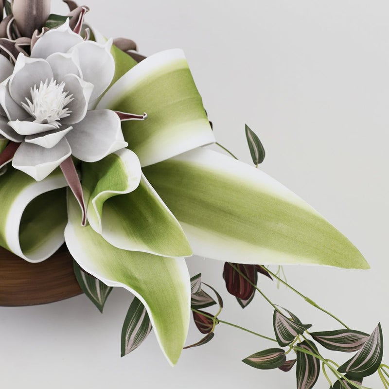 セピアフラワー グリーンフラワー アレンジメント [51]