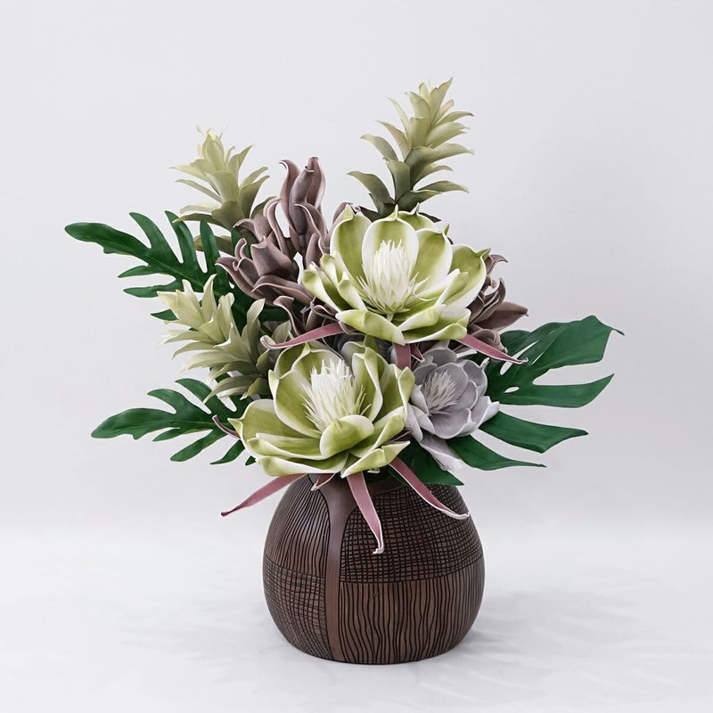 セピアフラワー グリーンフラワー アレンジメント [52]