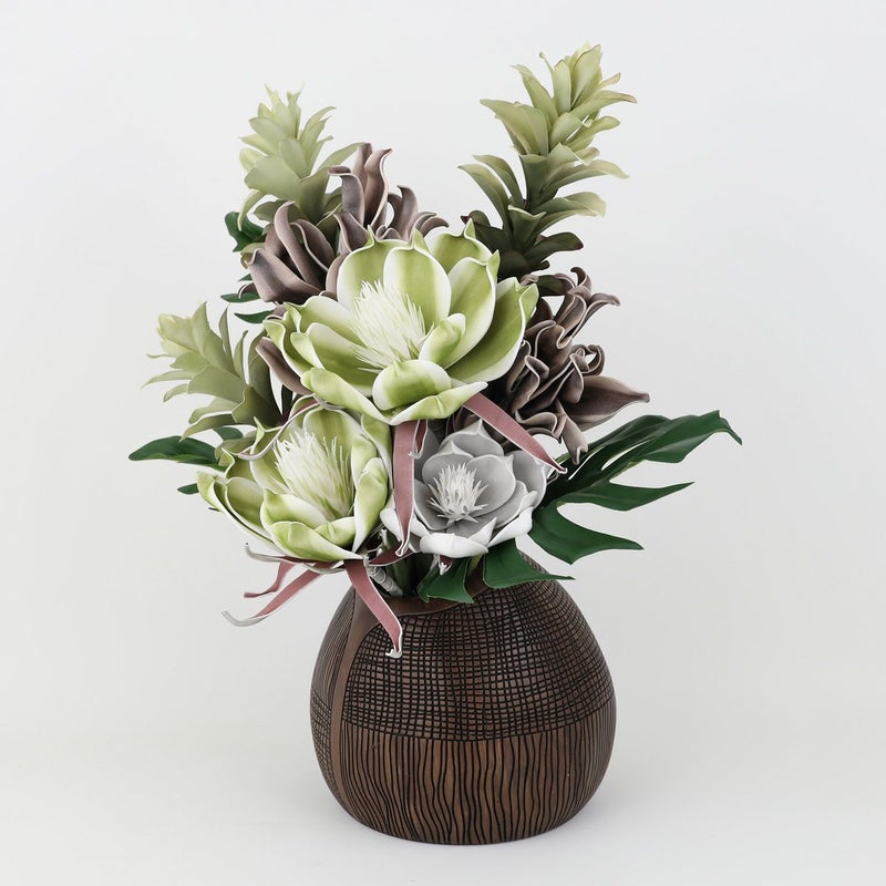 セピアフラワー グリーンフラワー アレンジメント [52]