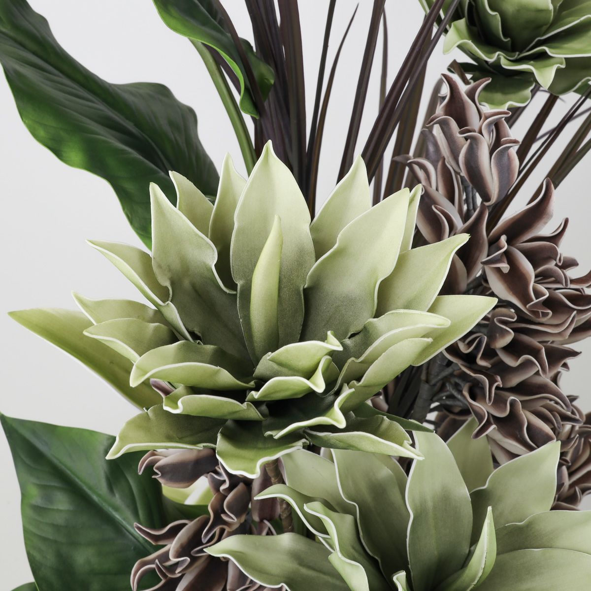 セピアフラワー グリーンフラワー アレンジメント [P-12]