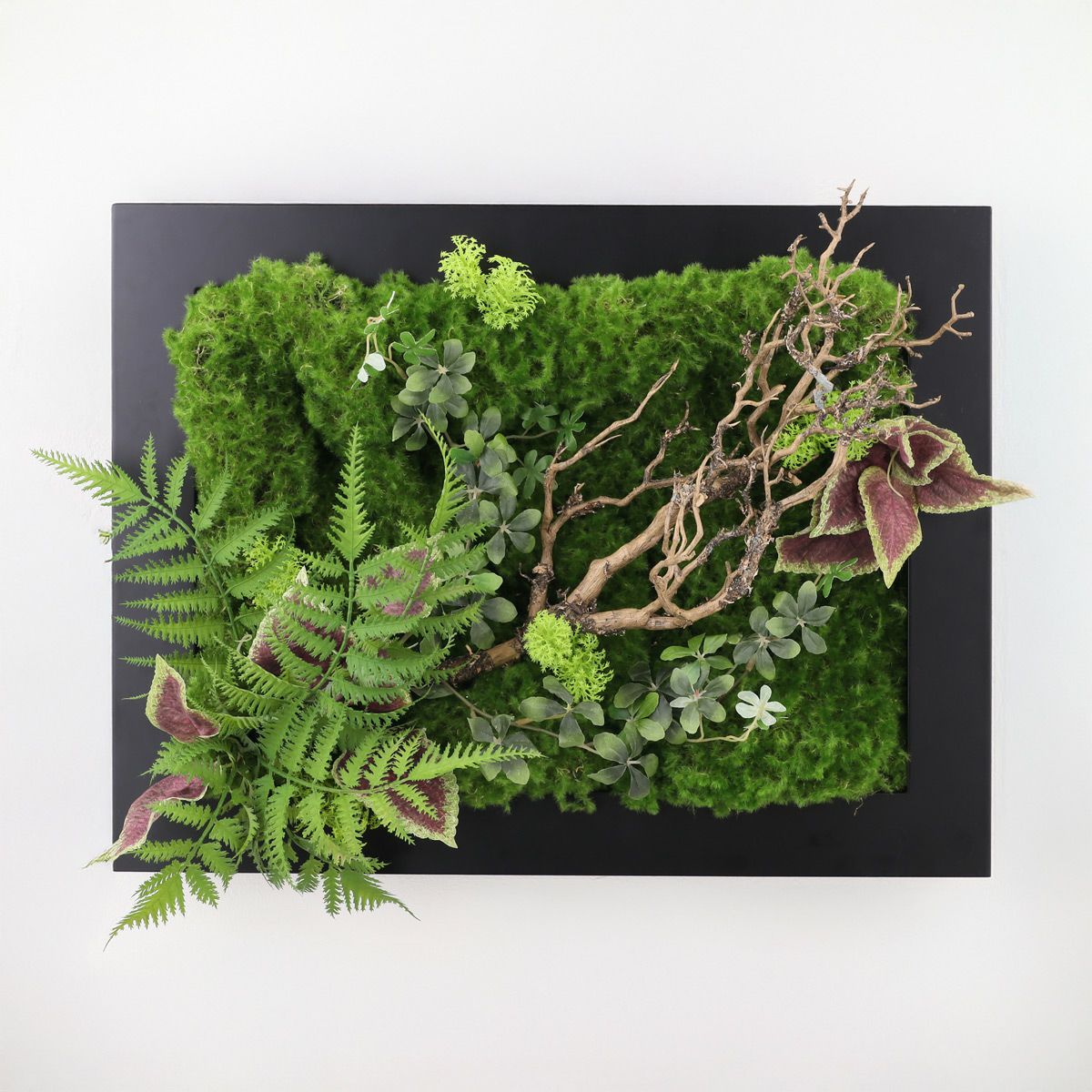 20%OFF】フェイクグリーン フレーム [139] BA 観葉植物 壁掛け 開店