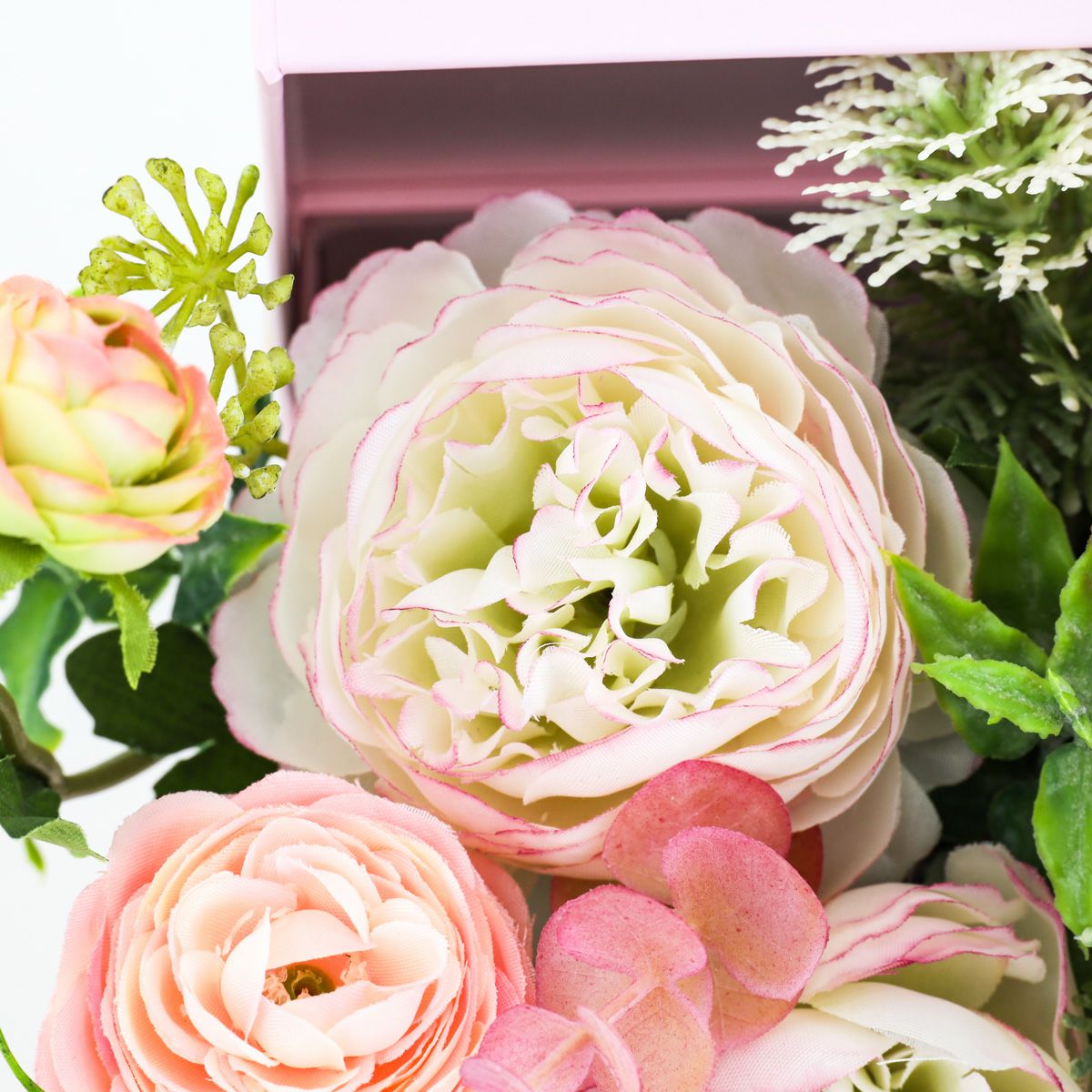 SALE♡ラナンキュラスのフラワーボックス♡ハンドメイド 10%OFF】ラナンキュラス ギフトBOX [03] BA アーティフィシャル