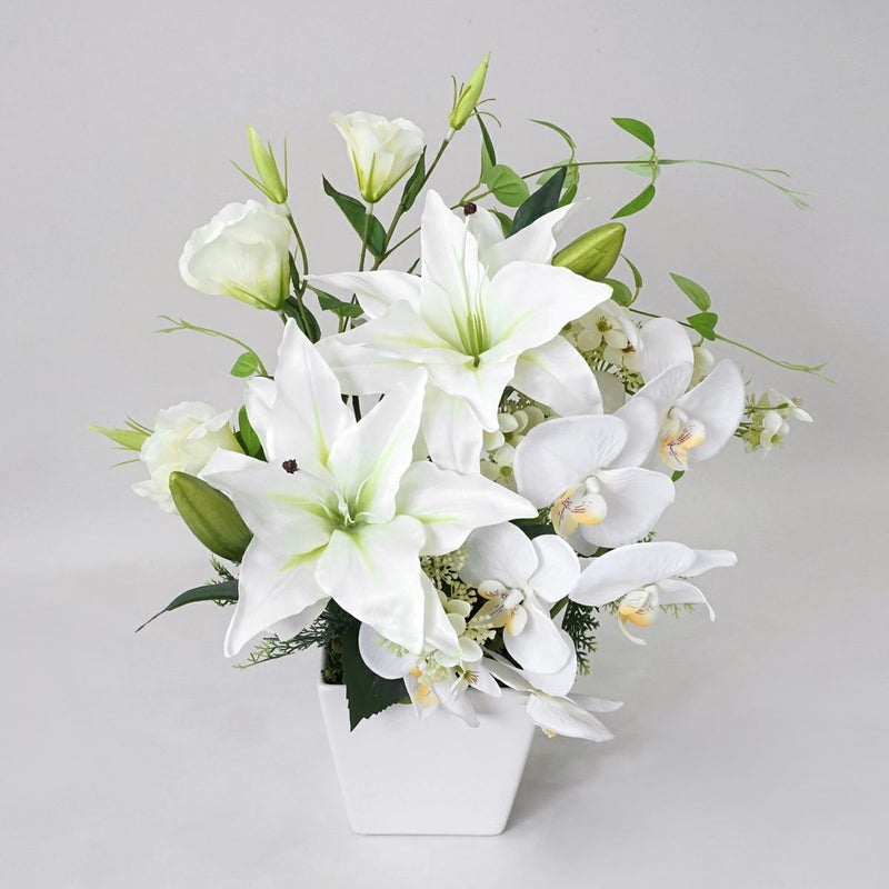 《オンライン限定》お供え カサブランカリリーアレンジ[WEB348C]