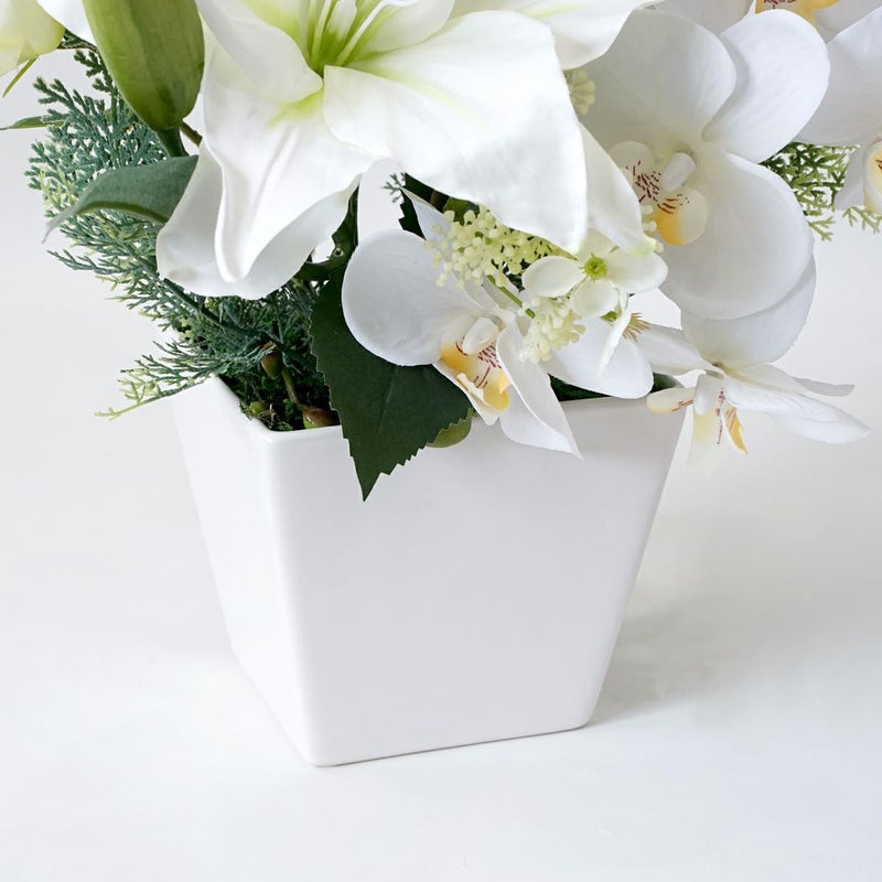 《オンライン限定》お供え カサブランカリリーアレンジ[WEB348C]