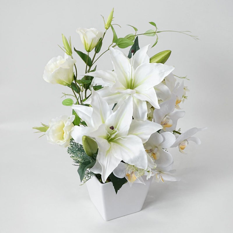 《オンライン限定》お供え カサブランカリリーアレンジ[WEB348C]
