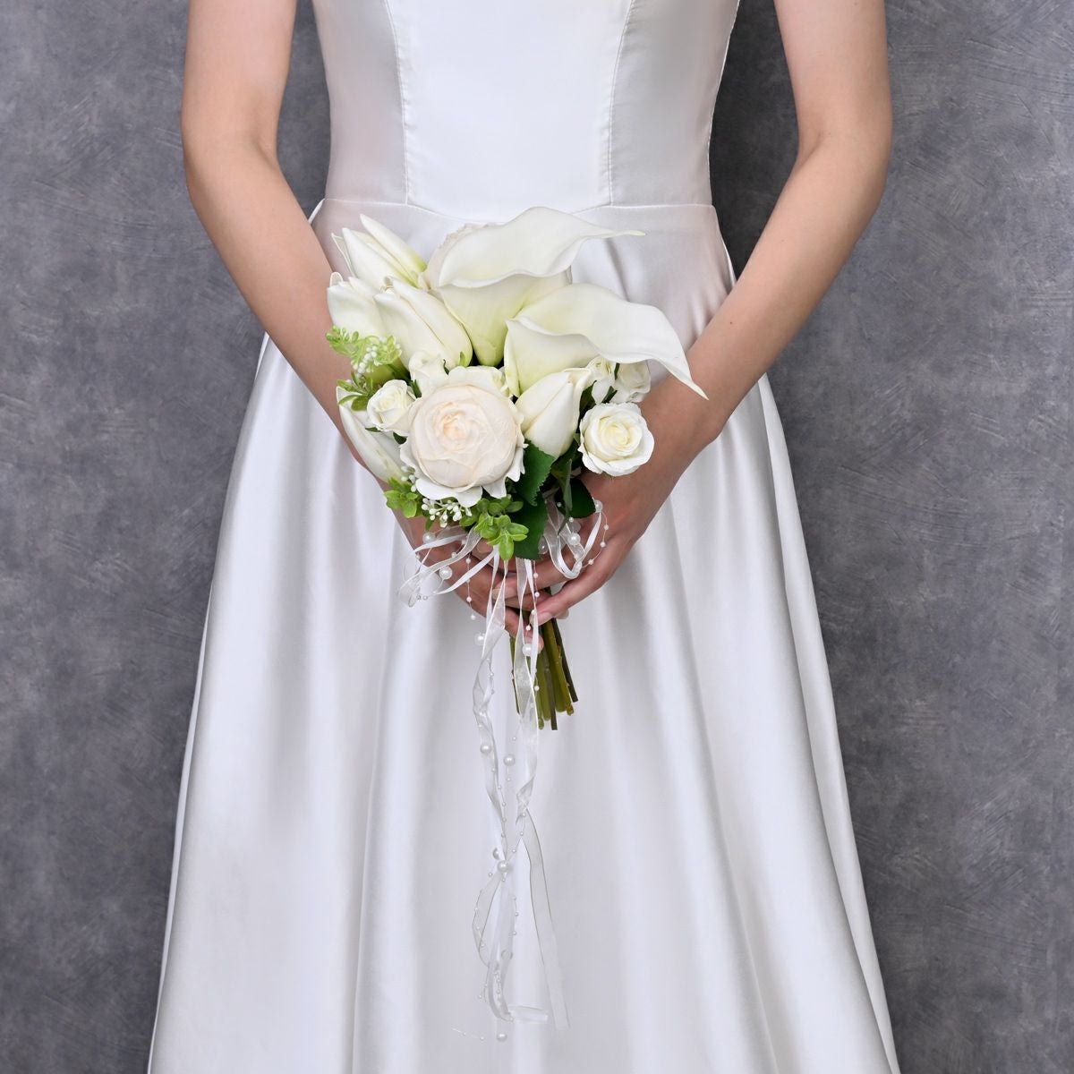 ウエディングブーケ＆ブートニアSET[WEB515]