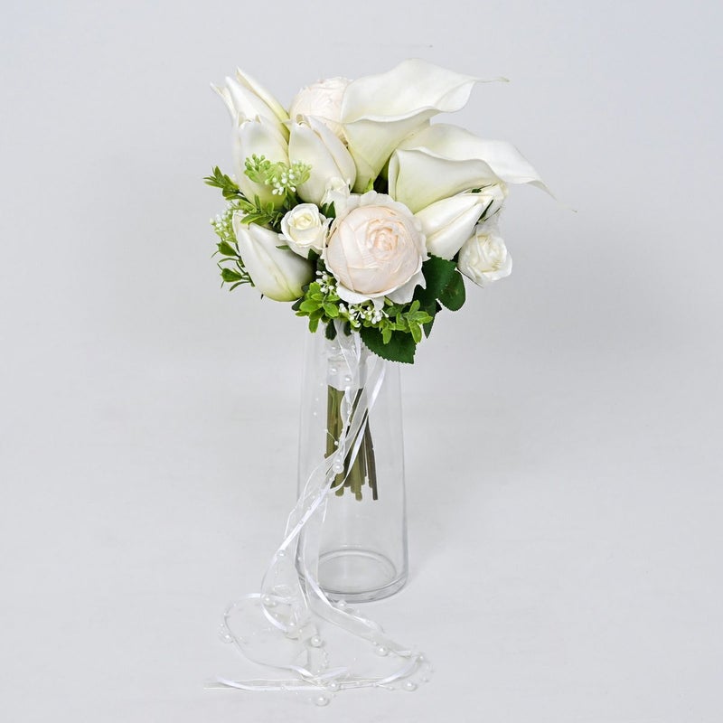 ウエディングブーケ＆ブートニアSET[WEB515]