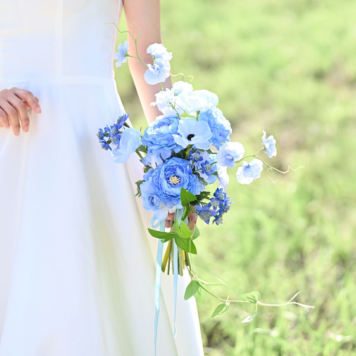 ウエディングブーケ＆ブートニアSET[WEB516]