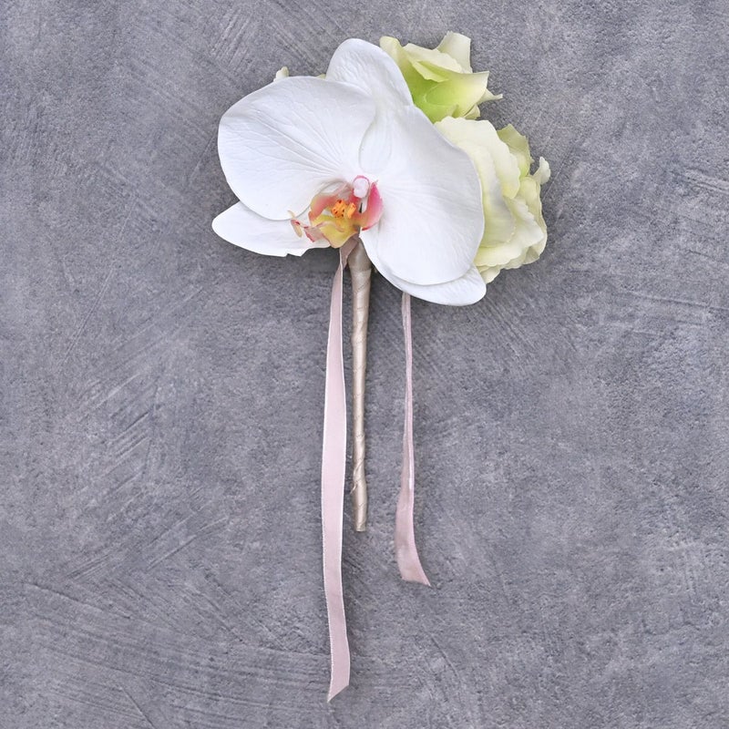 ウエディングブーケ＆ブートニアSET[WEB517]