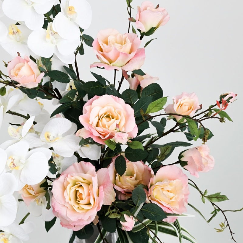 【特別価格】胡蝶蘭 ローズ アレンジメント [WEB491] 