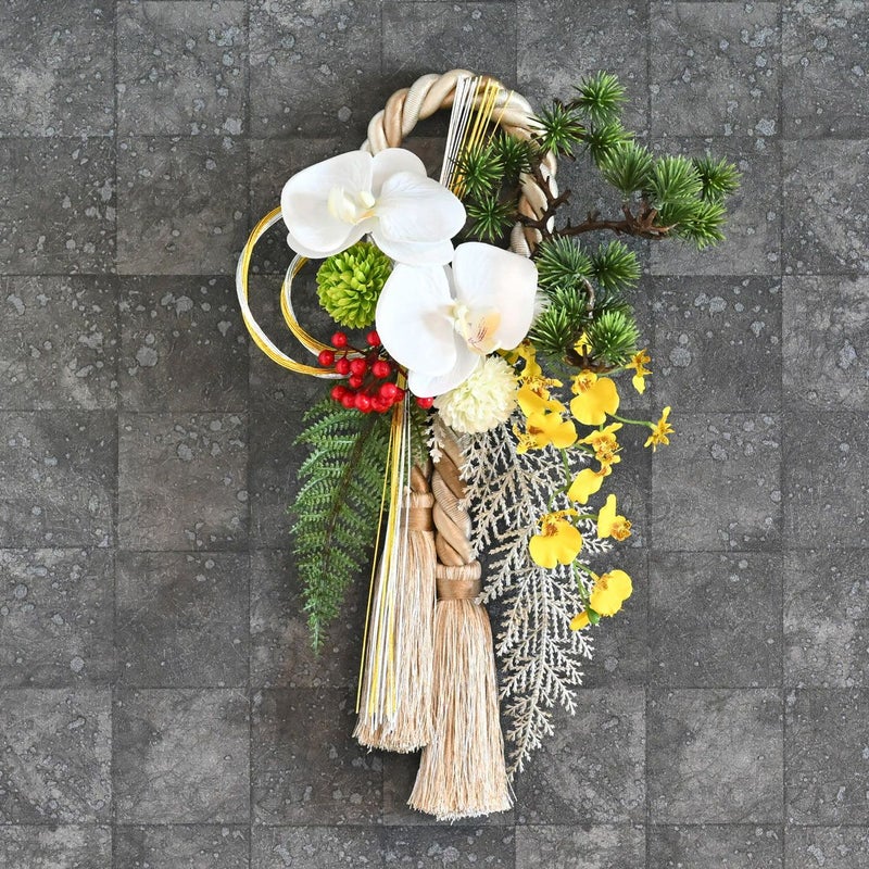 胡蝶蘭 しめ飾り [NY-270]