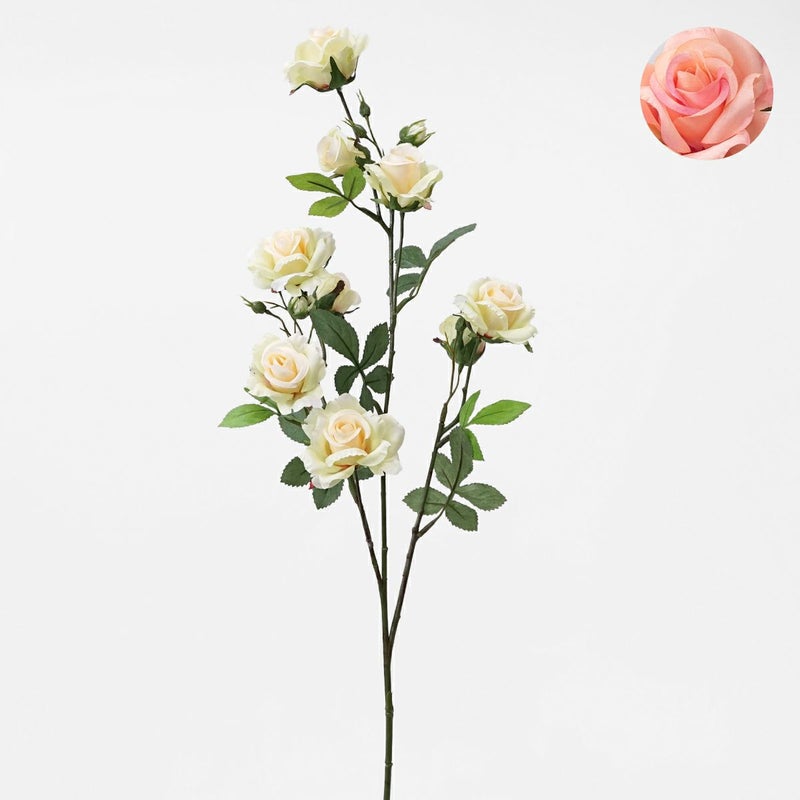 ローズ 全2色 H82cm 単品花材