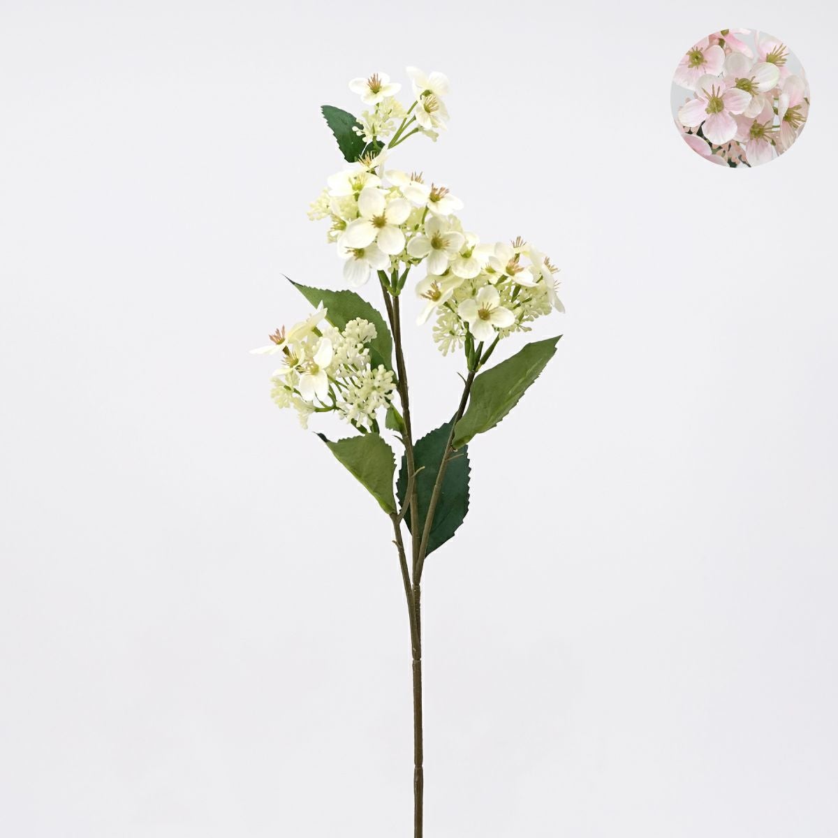 山アジサイ 全2色 H69cm 単品花材 造花 アーティフィシャルフラワー