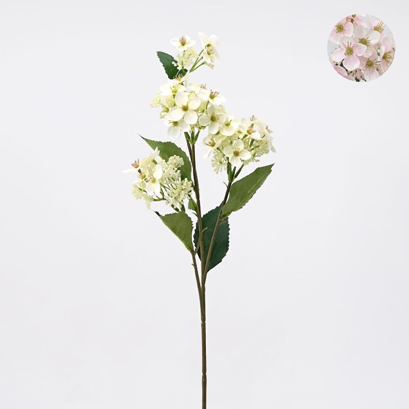 山アジサイ 全2色 H69cm 単品花材