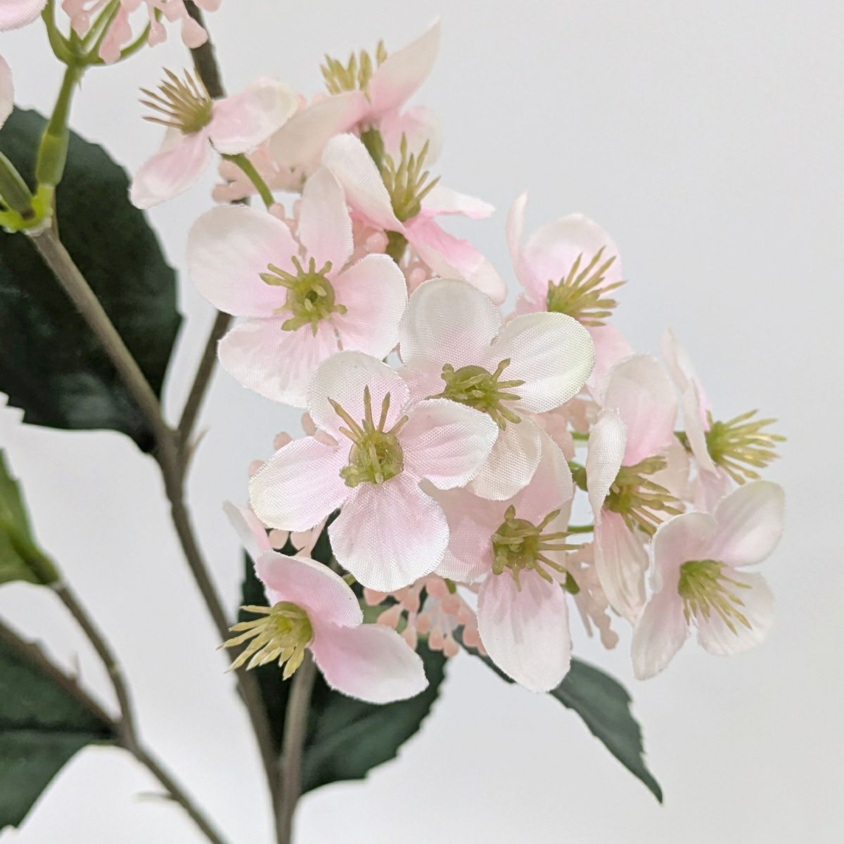 山アジサイ 全2色 H69cm 単品花材 造花 アーティフィシャルフラワー