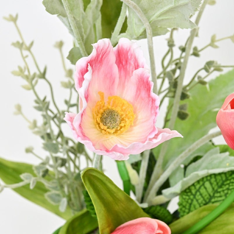 ポピー チューリップ アレンジメント [WEB592]