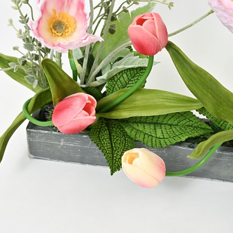 ポピー チューリップ アレンジメント [WEB592]