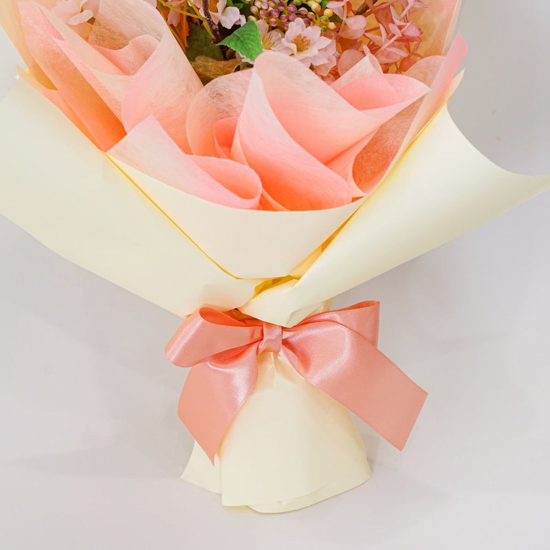 《オンライン限定》 1月のブーケ 春の息吹感じる桜 [WEB599] 