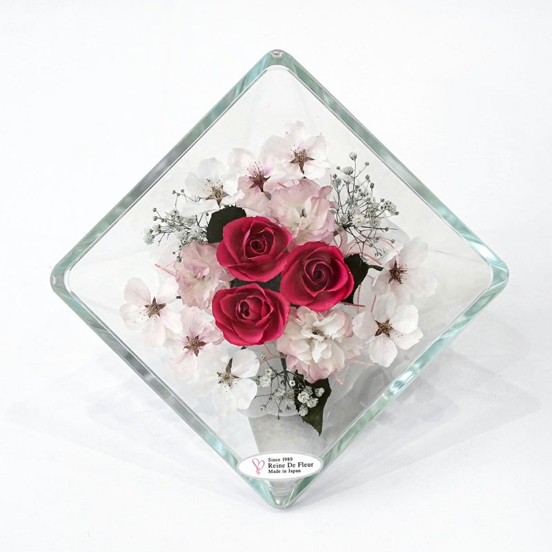 ローズ 桜 ミエル[55] ボトルフラワー