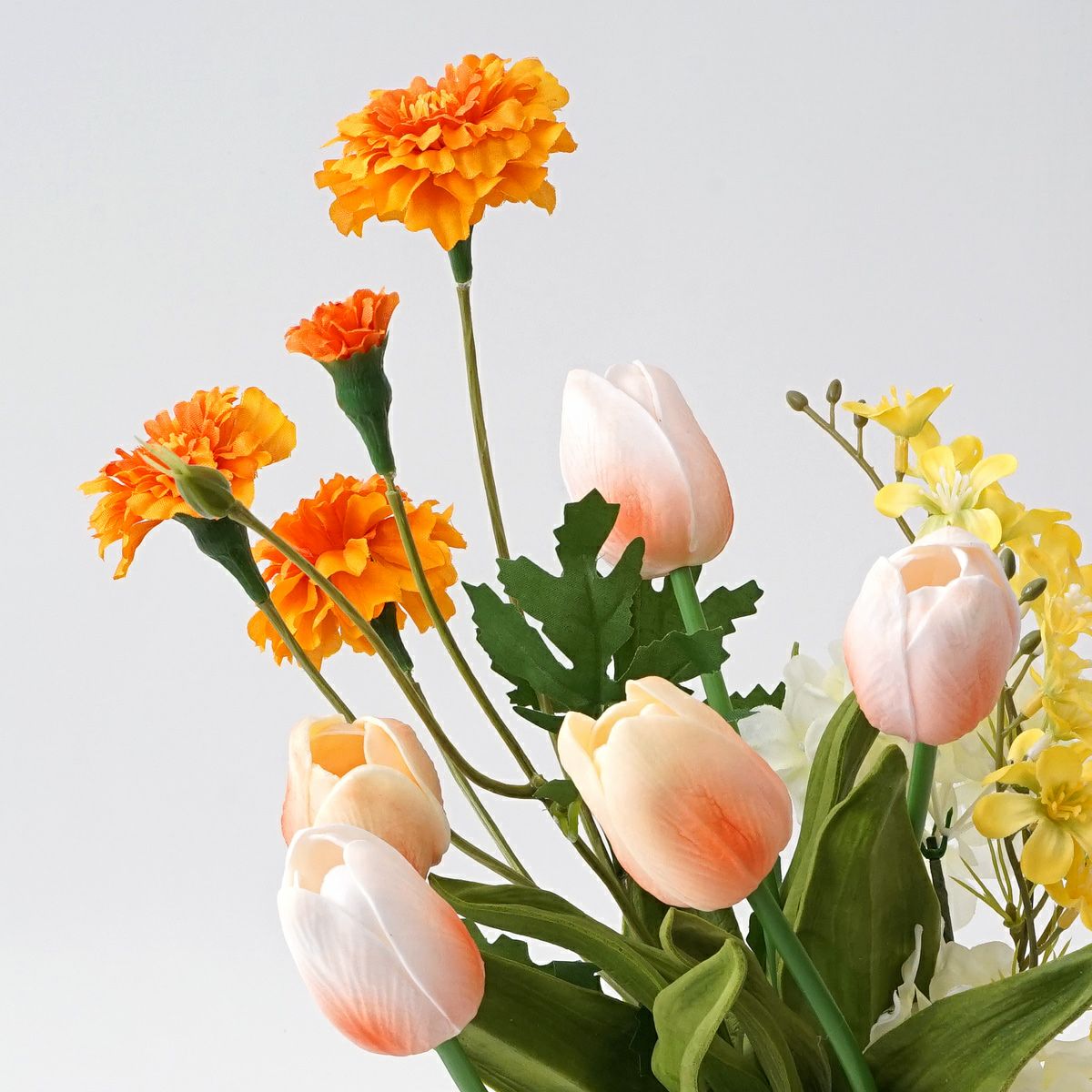 《オンライン限定》 2月のブーケ 笑顔が花ひらくチューリップ [WEB608]