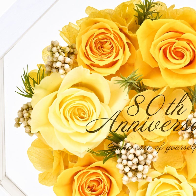 想いが伝わるメッセージギフト プリザーブドフラワー [368][369][370]