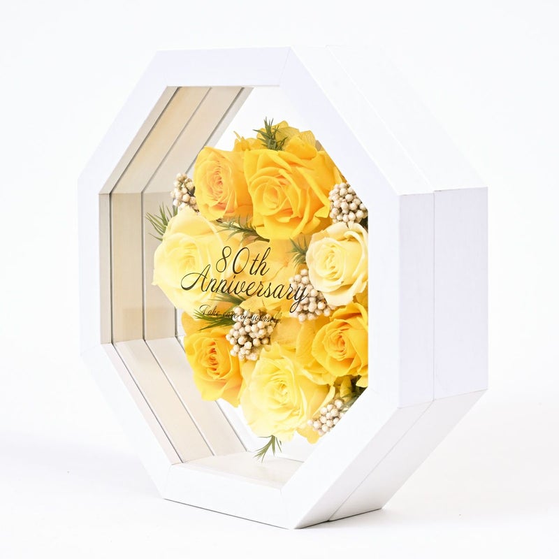 想いが伝わるメッセージギフト プリザーブドフラワー [368][369][370]