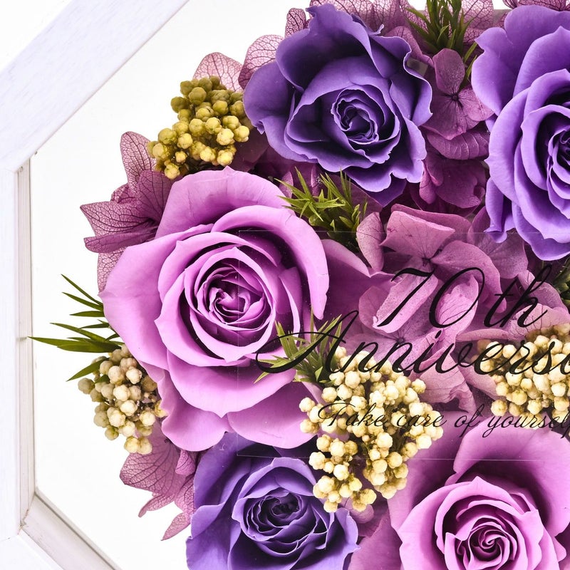 想いが伝わるメッセージギフト プリザーブドフラワー [368][369][370]