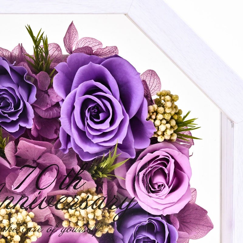 想いが伝わるメッセージギフト プリザーブドフラワー [368][369][370]