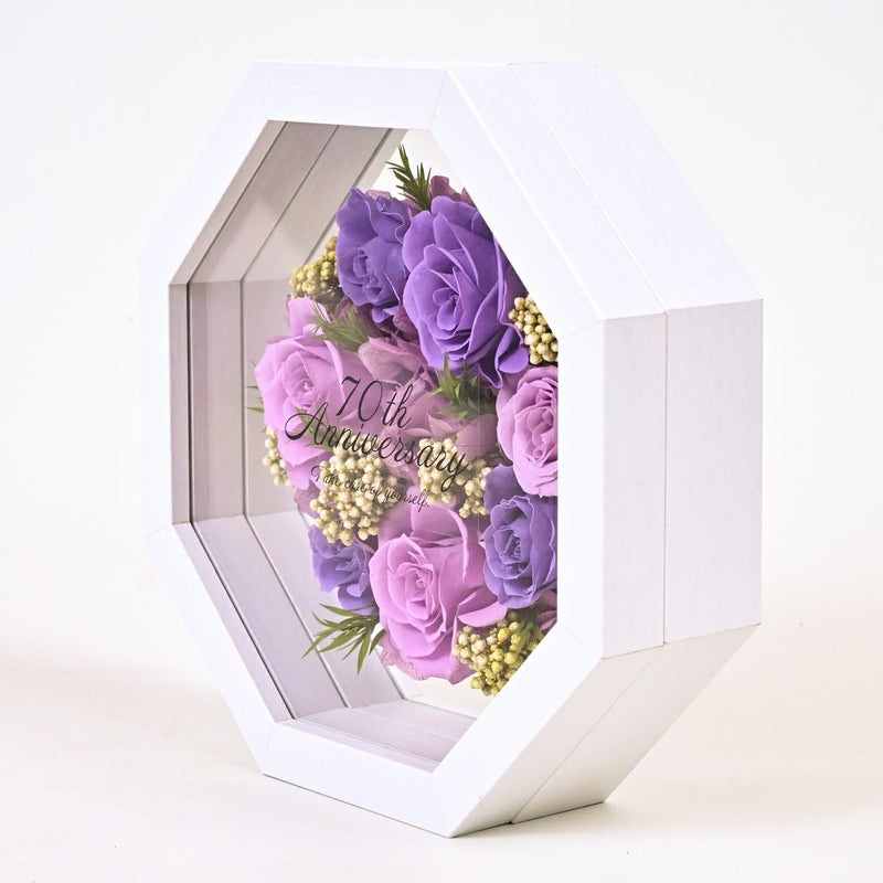 想いが伝わるメッセージギフト プリザーブドフラワー [368][369][370]