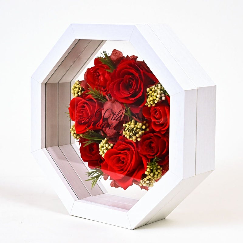 想いが伝わるメッセージギフト プリザーブドフラワー [368][369][370]