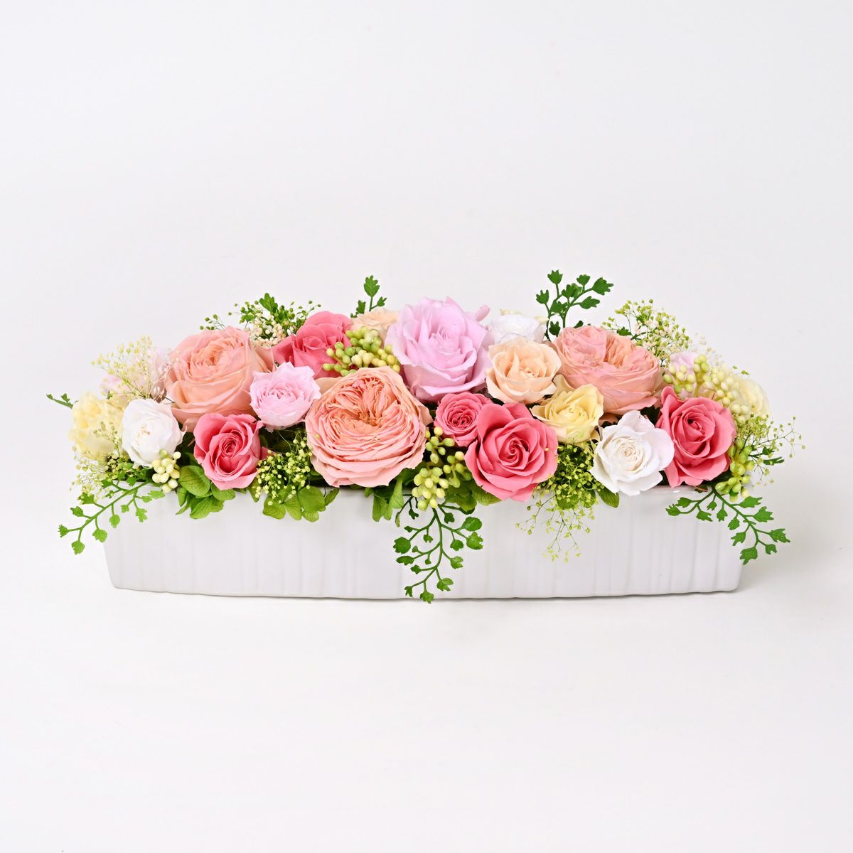 高級感あふれるエレガントローズ プリザーブドフラワー [375]