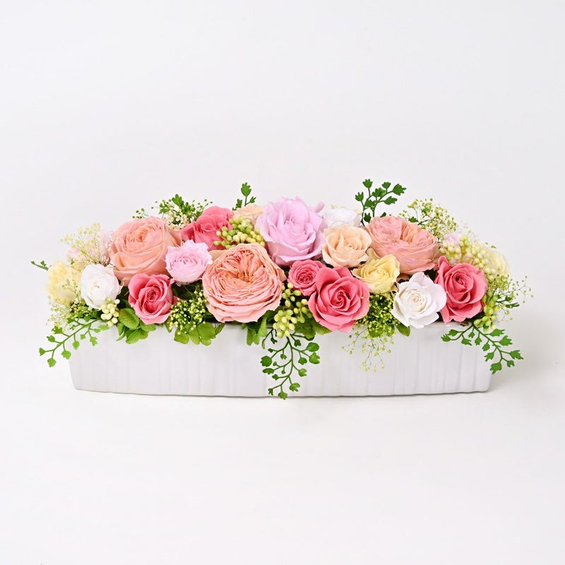 高級感あふれるエレガントローズ プリザーブドフラワー [375]