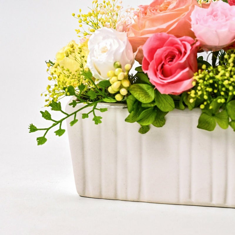 高級感あふれるエレガントローズ プリザーブドフラワー [375]