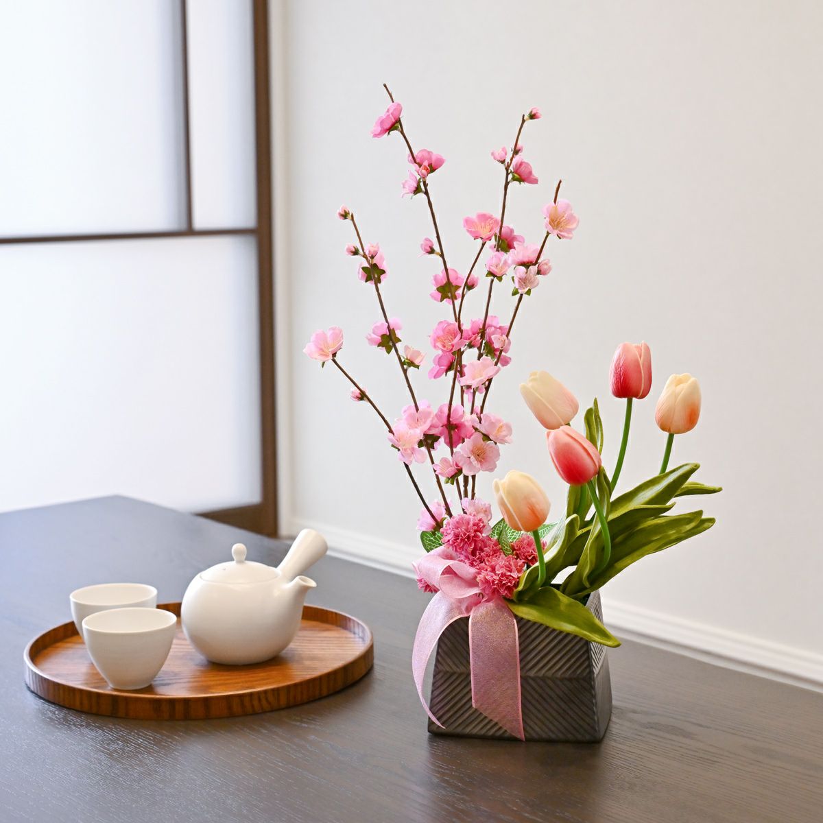 花桃 アレンジメント [WEB611]