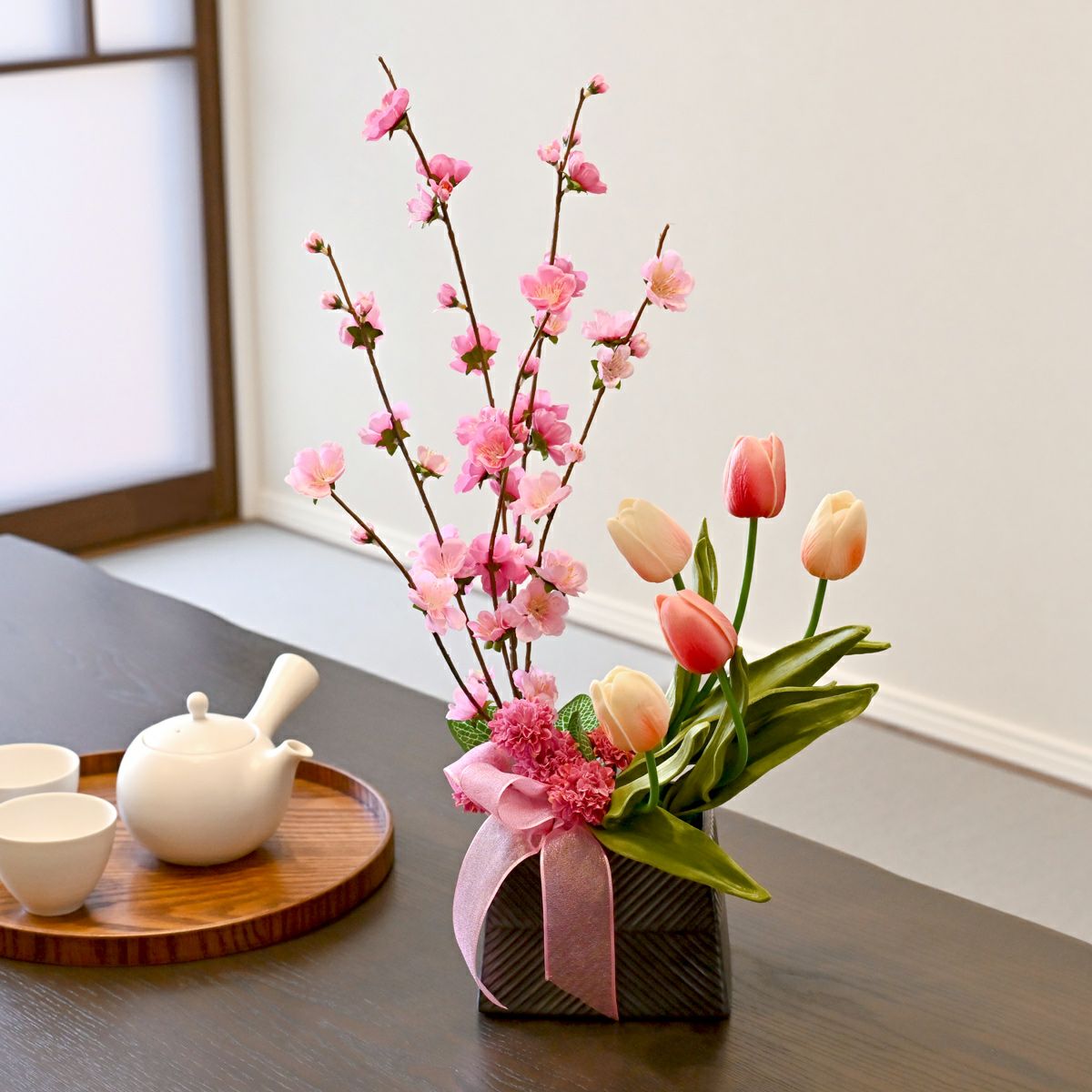 花桃 アレンジメント [WEB611]