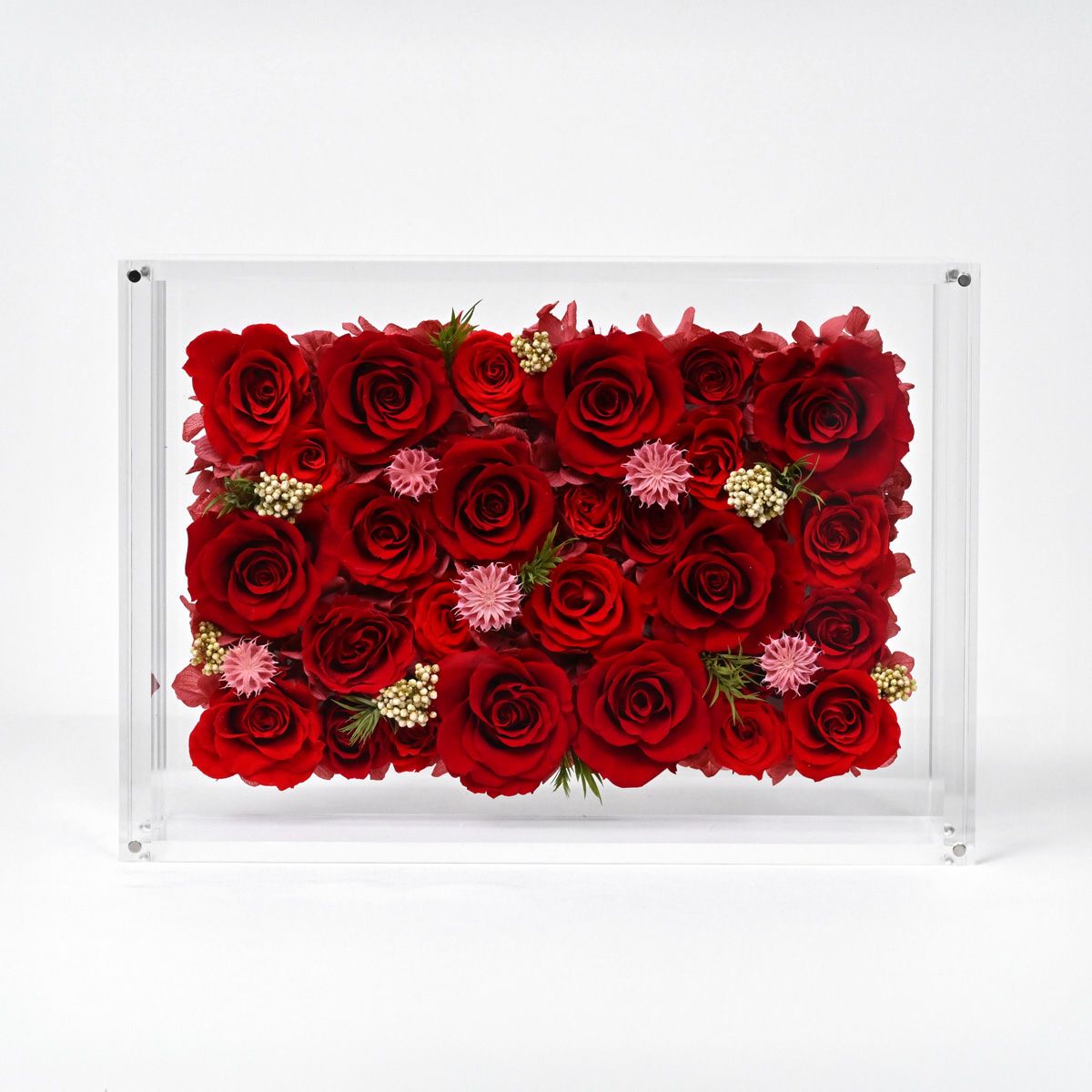 高級感あふれるエレガントローズ プリザーブドフラワー [386]