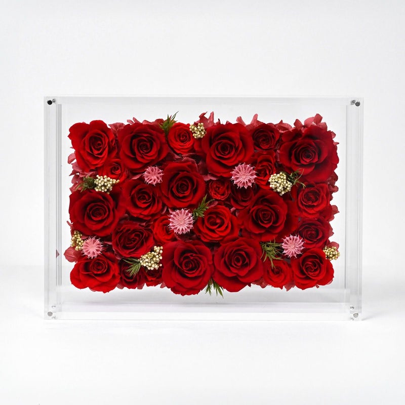 高級感あふれるエレガントローズ プリザーブドフラワー [386]