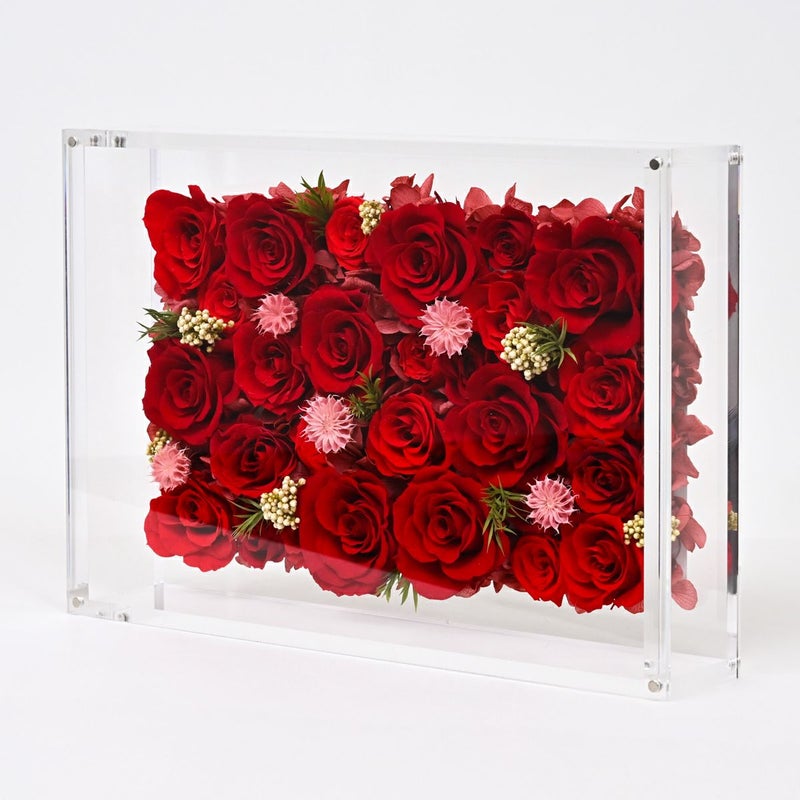 高級感あふれるエレガントローズ プリザーブドフラワー [386]