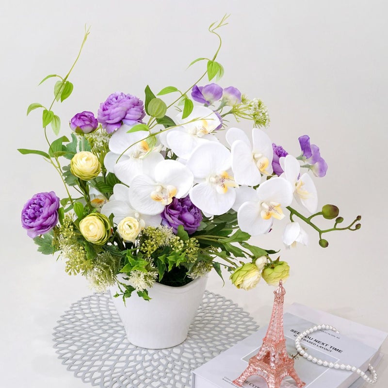胡蝶蘭 ラナンキュラス アレンジメント [WEB386B]
