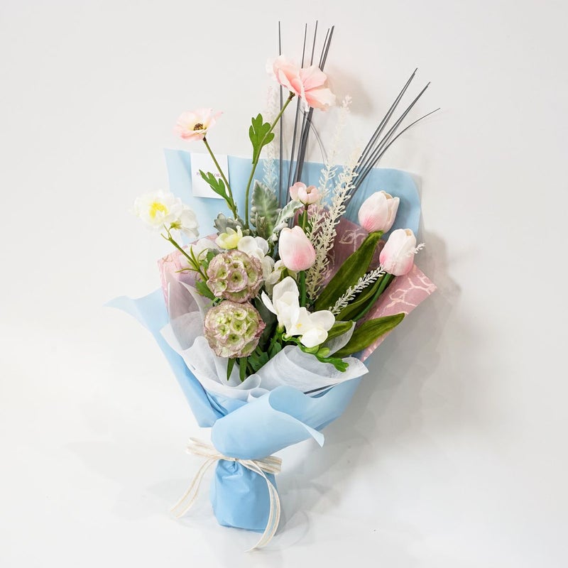 3月のブーケ ロマンティックな春のミックスブーケ [WEB613]