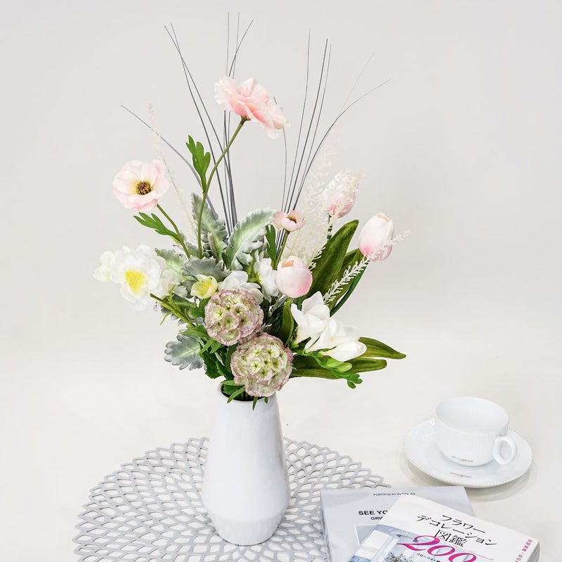 3月のブーケ ロマンティックな春のミックスブーケ [WEB613]