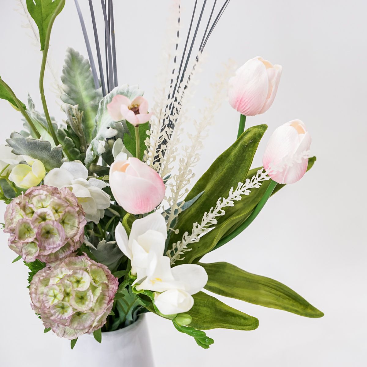 3月のブーケ ロマンティックな春のミックスブーケ [WEB613]